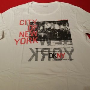 Mens XXL DKNY graphic tshirt